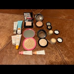 Lot of Light to Medium Face Cosmetics